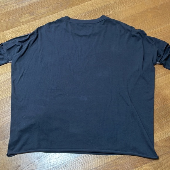 Allsaints Kaa Wave Cut Out Tee, Size S - Picture 7 of 11